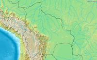 Bolivien Karte